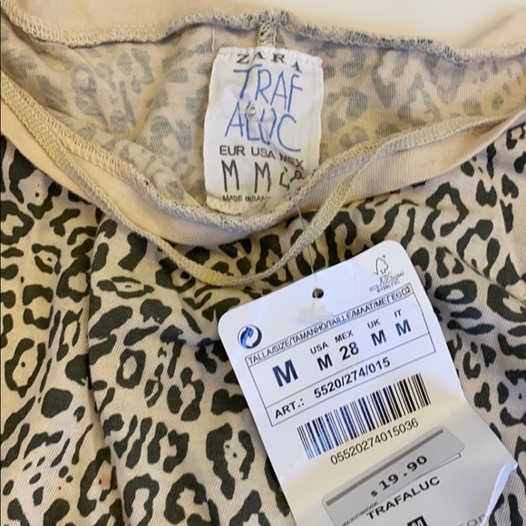 Zara cheetah print top - Picture 3 of 3